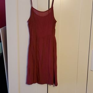 Maroon Dress